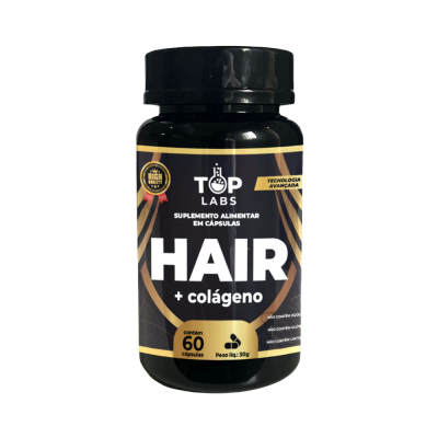 HAIR + COLÁGENO - 60 CAPS TOP LABS