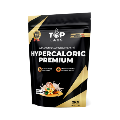 HYPERCALORIC PREMIUM BAUNILHA NOVO - 2 KG TOP LABS