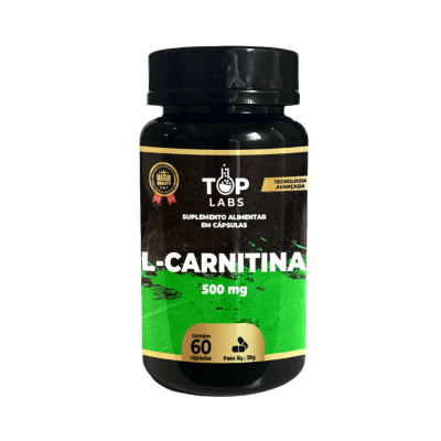 L - CARNITINA - 60 CAPS TOP LABS
