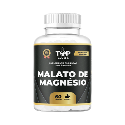 MALATO DE MAGNESIO (DIMALATO) - 60 CAPS TOP LABS