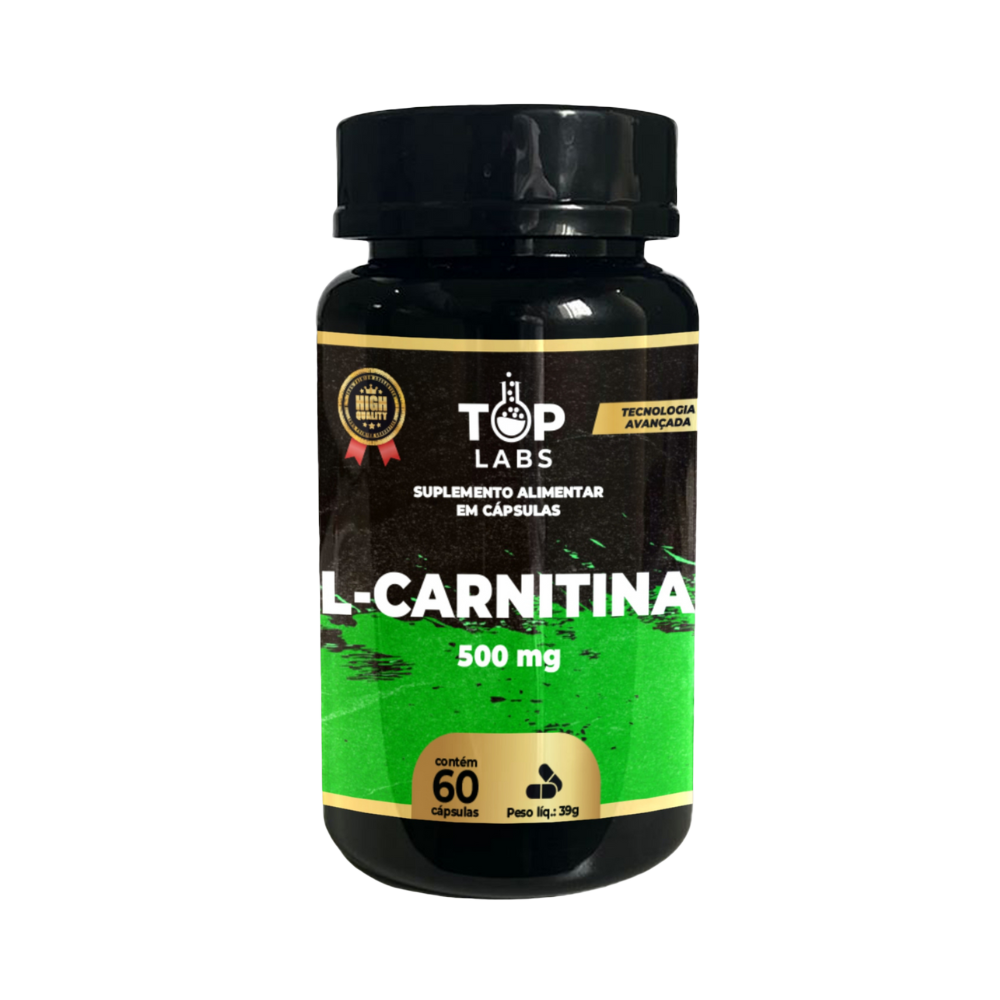 L - CARNITINA - 60 CAPS TOP LABS