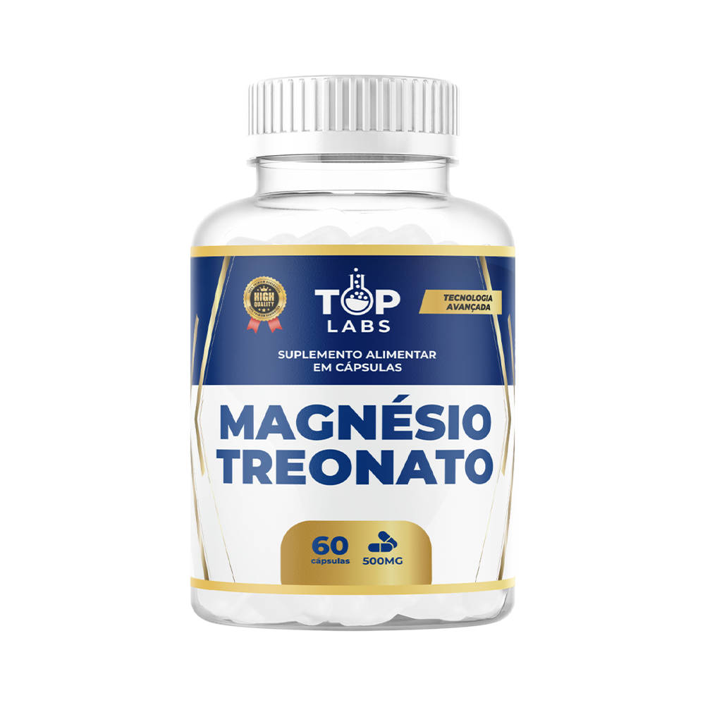 MAGNESIO TREONATO - 60 CAPS TOP LABS
