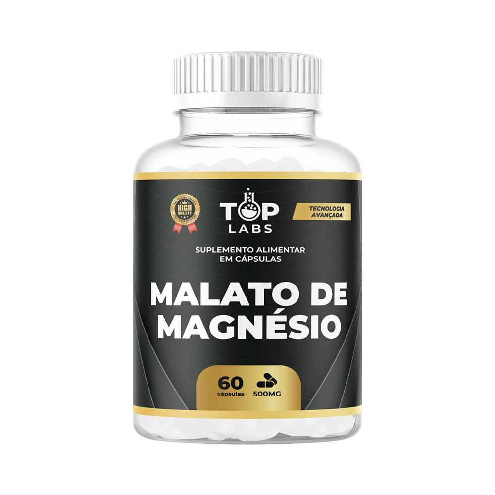 MALATO DE MAGNESIO (DIMALATO) - 60 CAPS TOP LABS